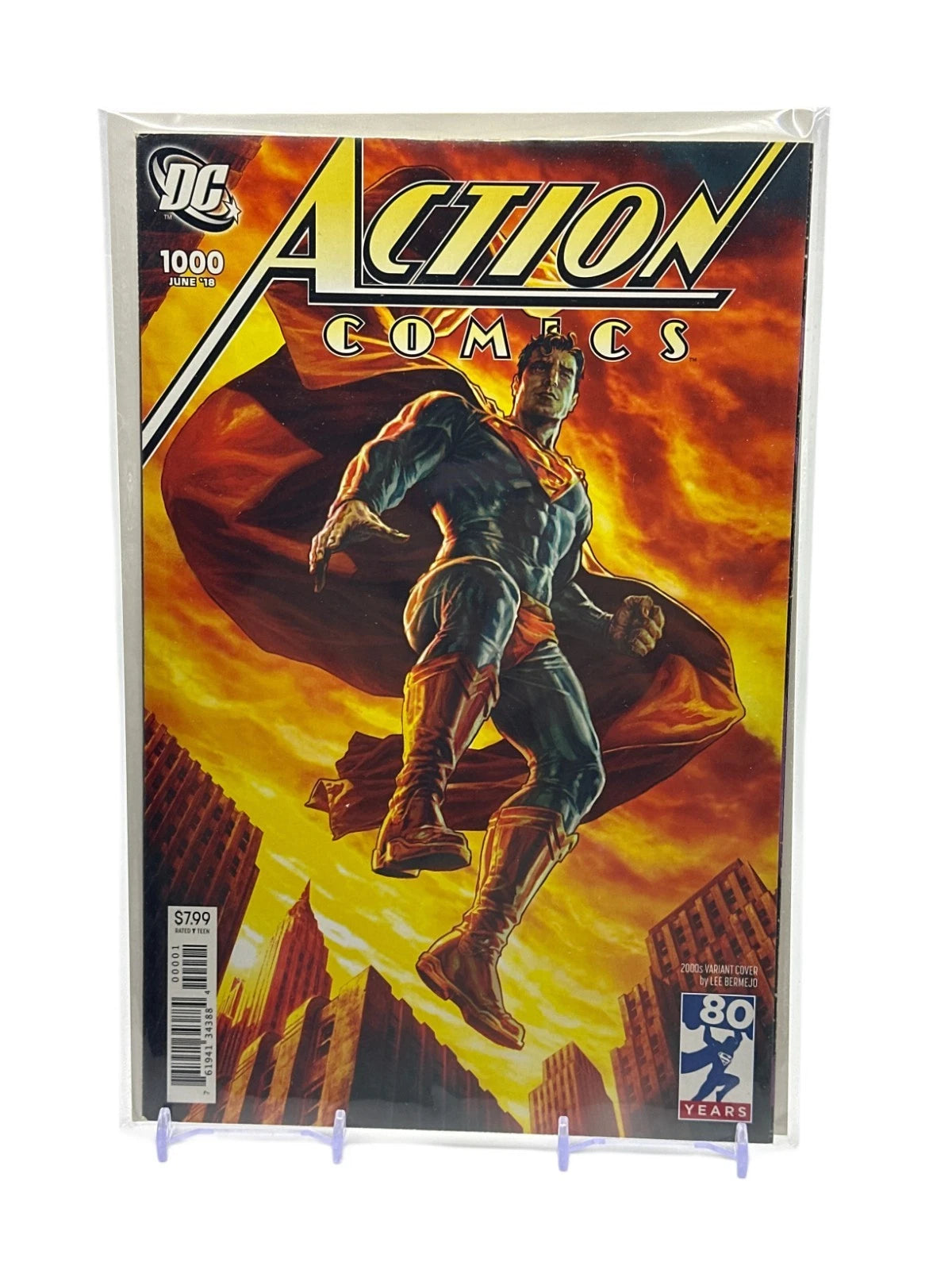 Action Comics #1000 (2018) DC Comics Lee Bermejo Variant Superman 80th